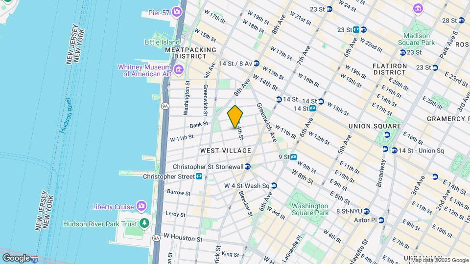 262 W 11th St Map and Location Details
