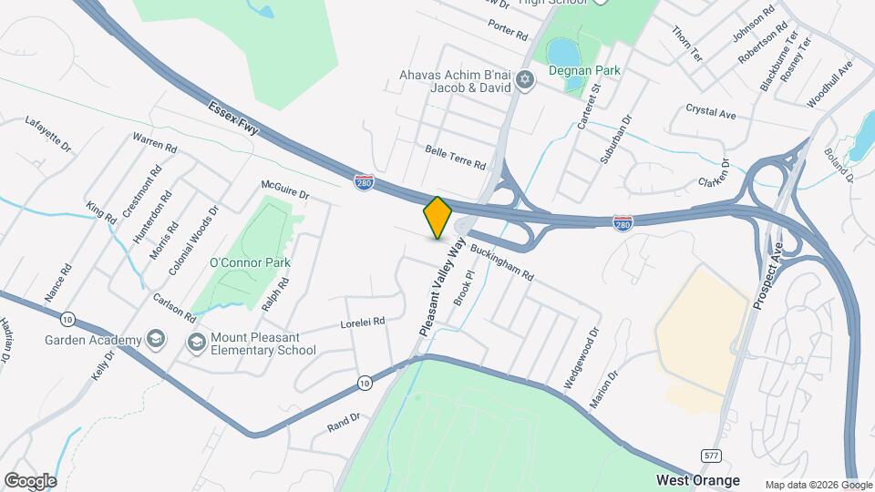 3 Mount Vernon Ave, Unit #1 Map and Location Details