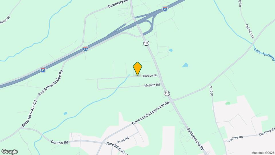 123 Carson Dr Mapa y Detalles de la Ubicación