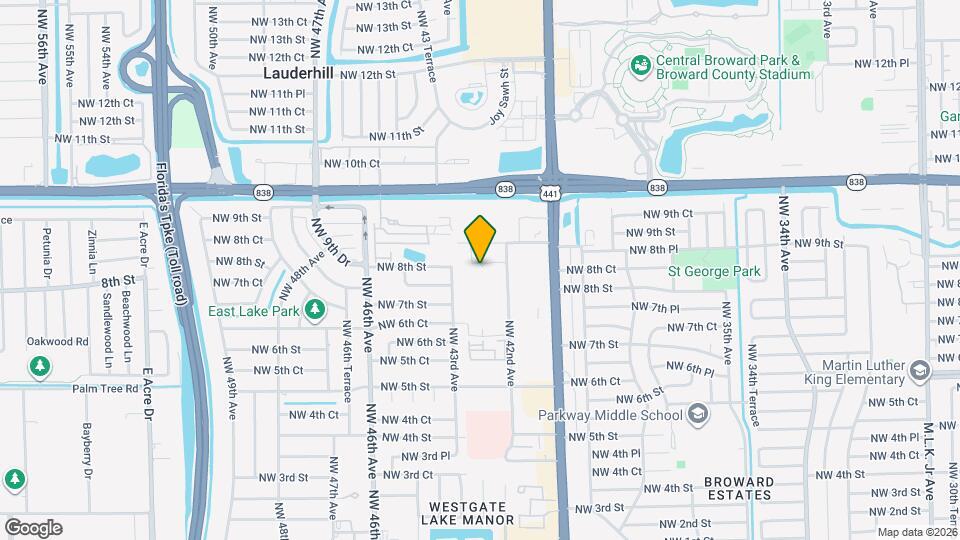 681 NW 42nd Ave Map and Location Details