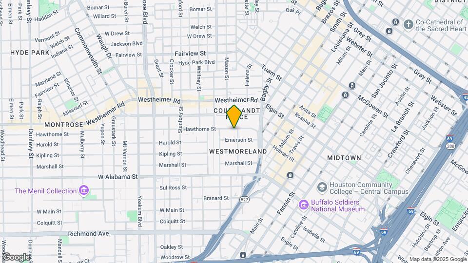 405 Hawthorne St Map and Location Details