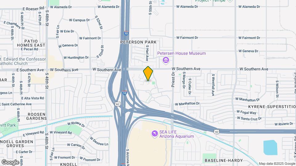 1623 W Village Way Map and Location Details