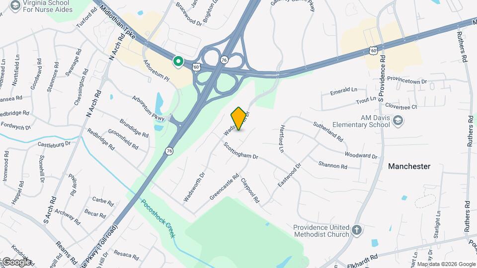 8904 Grinell Ct, Unit B209 Map and Location Details