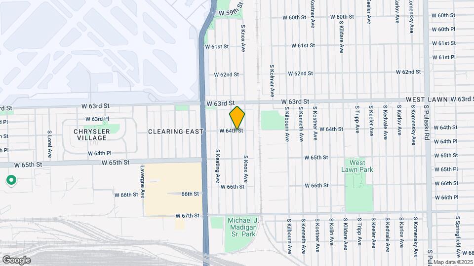 4653 W 64th St, Unit 1 Map and Location Details