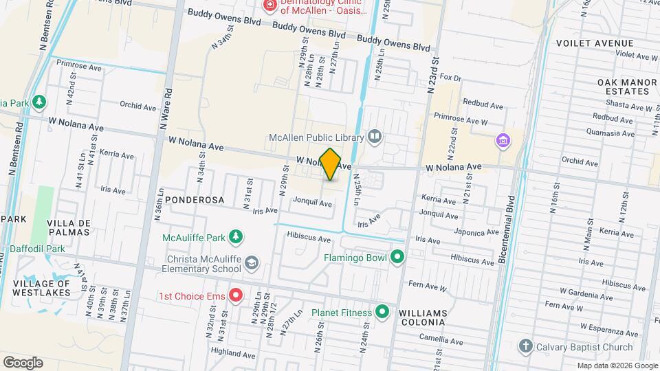 2710 Kerria Ave Mapa y Detalles de la Ubicación