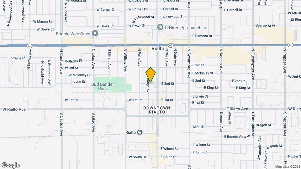145 N Orange Ave Map and Location Details