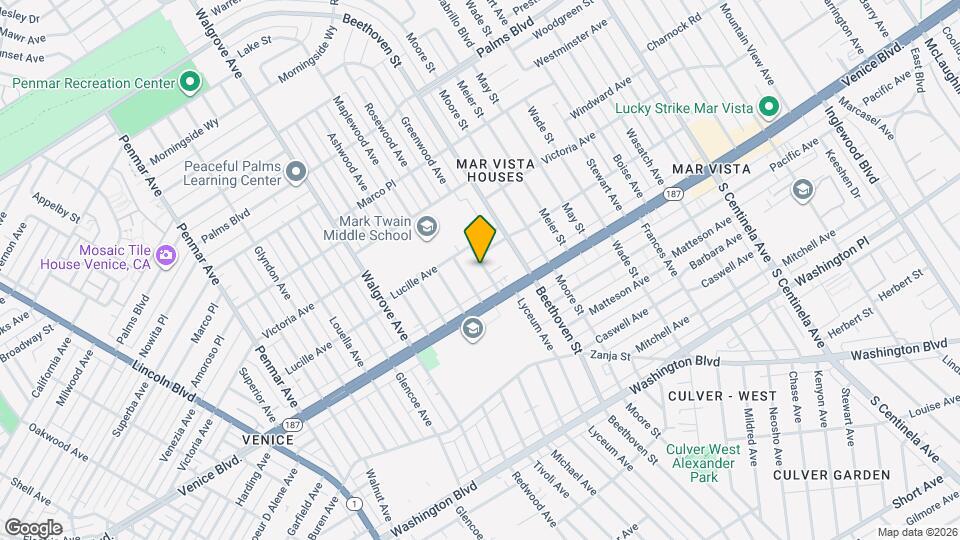 3769 Greenwood Ave Map and Location Details