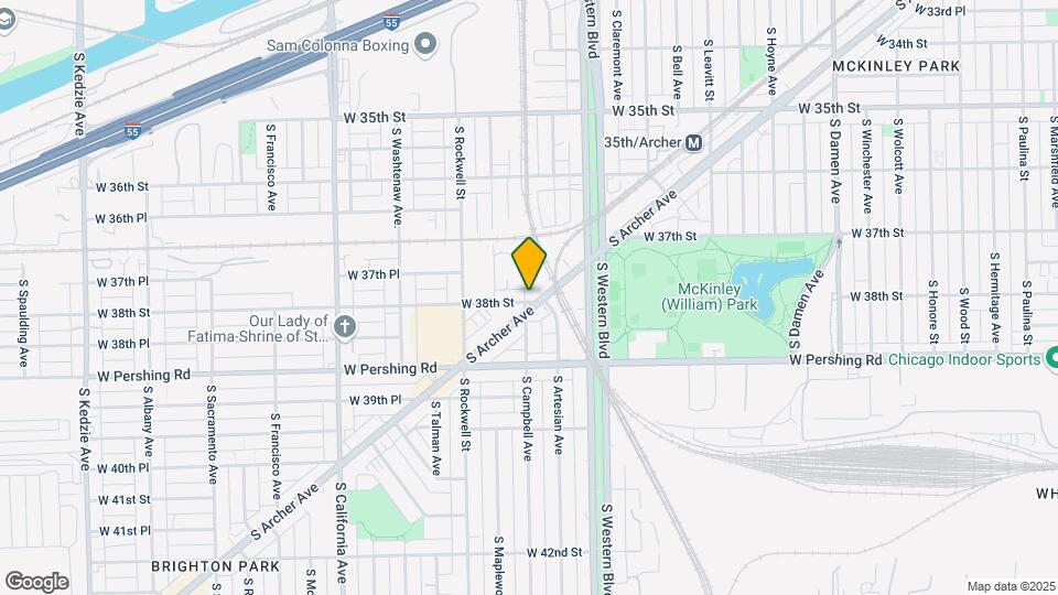 2454-2460 W 38th St Map and Location Details