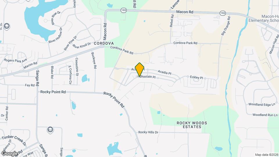 9199 Chastain Pl Map and Location Details