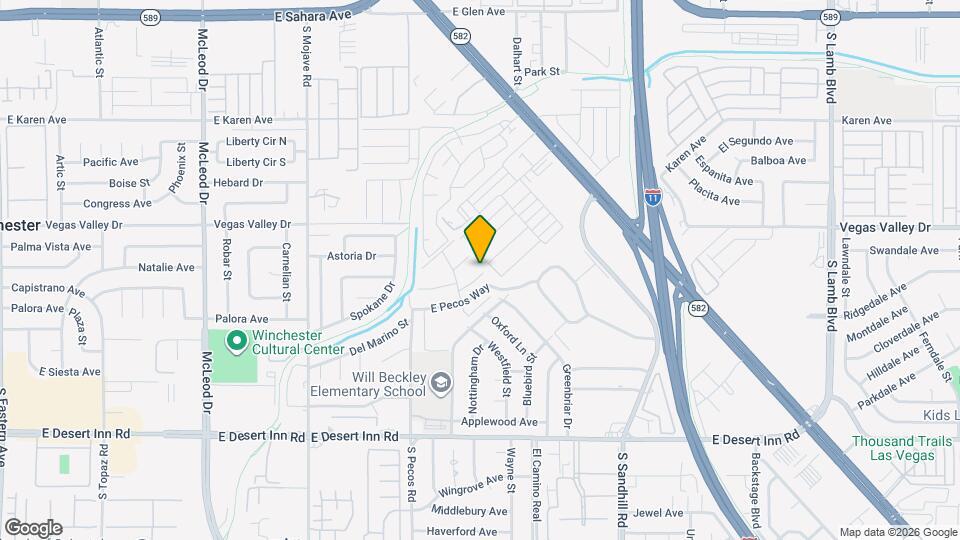 433 Las Casitas Way Map and Location Details