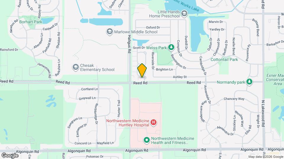 10089 Thornton Way Map and Location Details