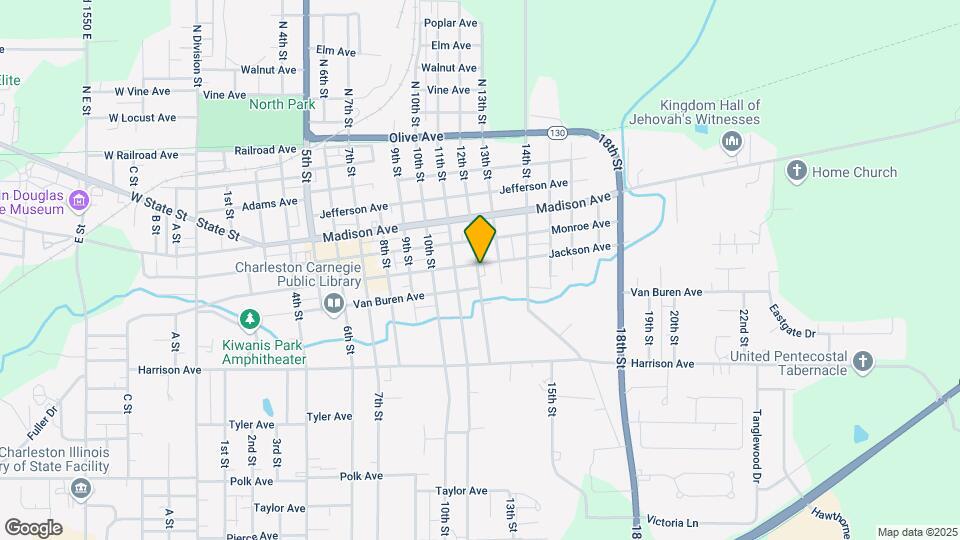1202 Jackson Ave Map and Location Details