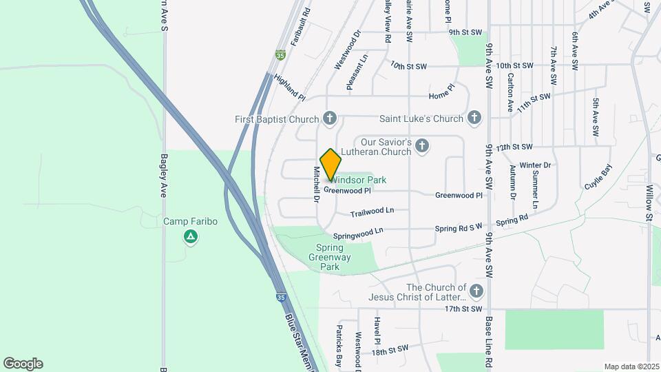 1326 Westwood Dr SW Map and Location Details