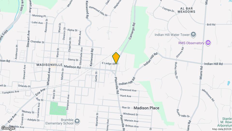 6717 E Ledge St Map and Location Details