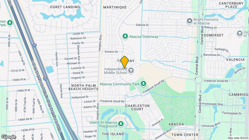 1685 Jeaga Dr Map and Location Details