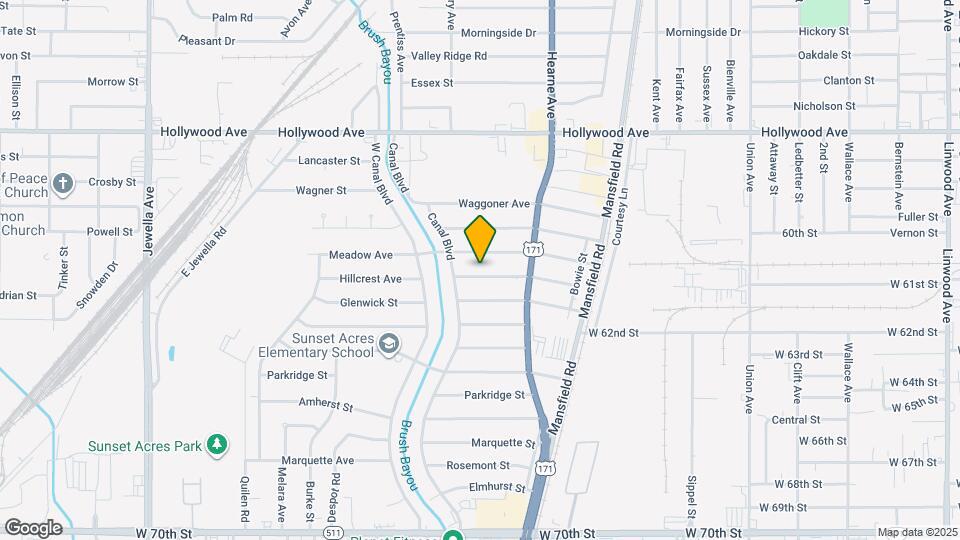 2746 Mimosa Ave Map and Location Details