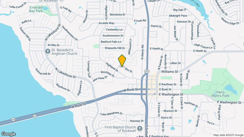 327 Elm Dr Mapa y Detalles de la Ubicación