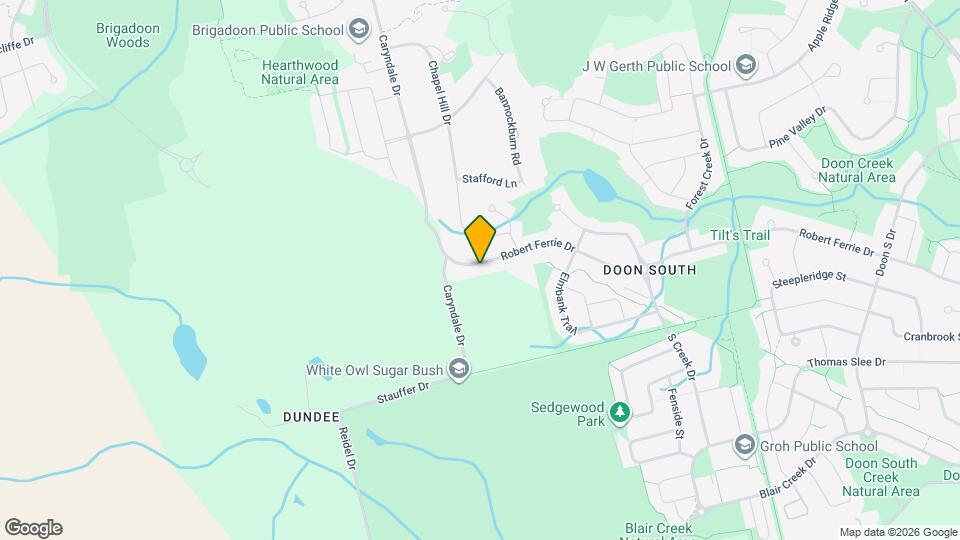 928 Robert Ferrie Dr Map and Location Details