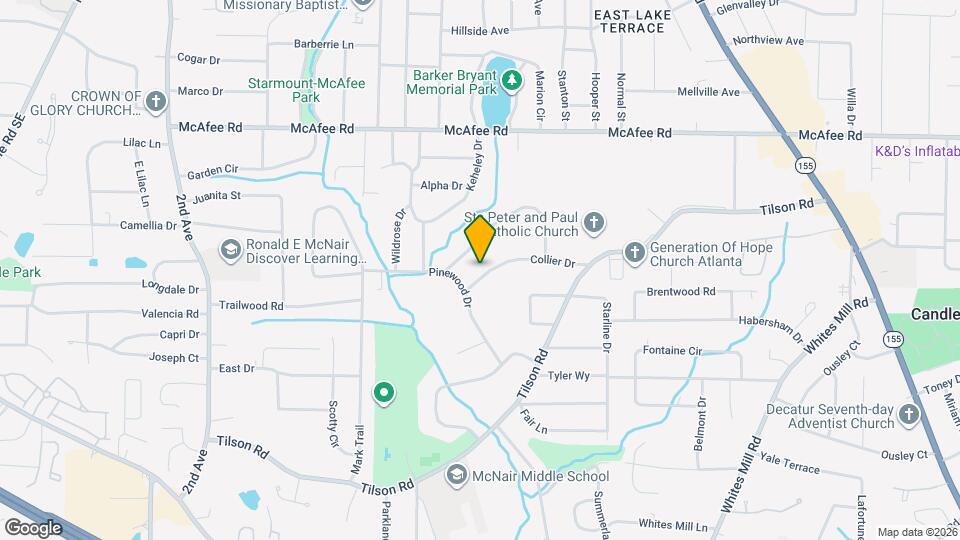 2272 Collier Dr Map and Location Details
