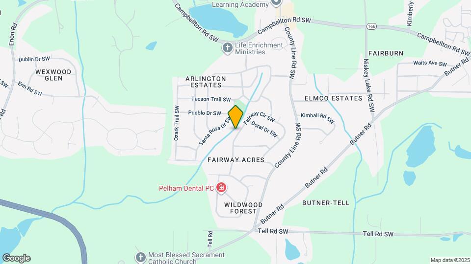 2465 Fairway Cir SW Map and Location Details