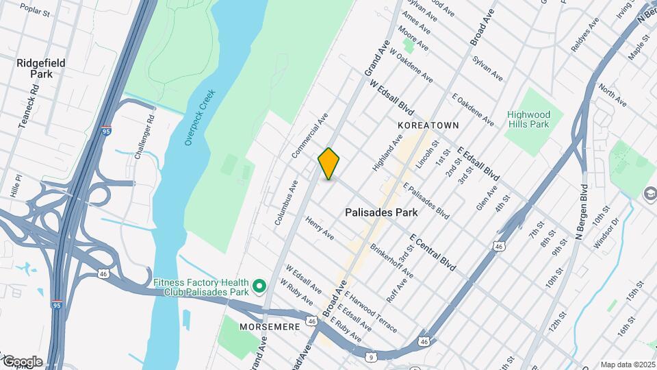 271 Hillside Ave Map and Location Details