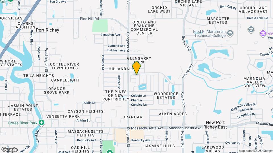 7434 Hob Ln Mapa y Detalles de la Ubicación