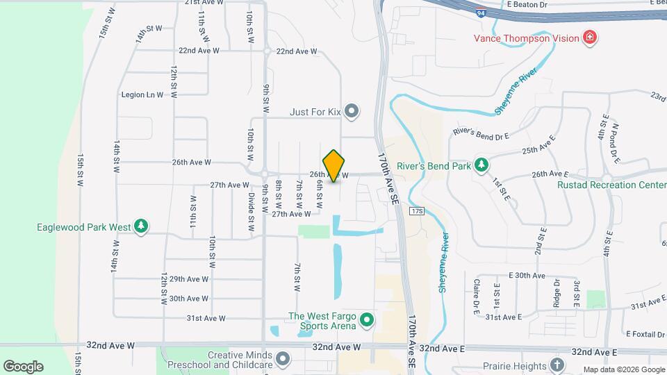 2614 5th Ct W Map and Location Details