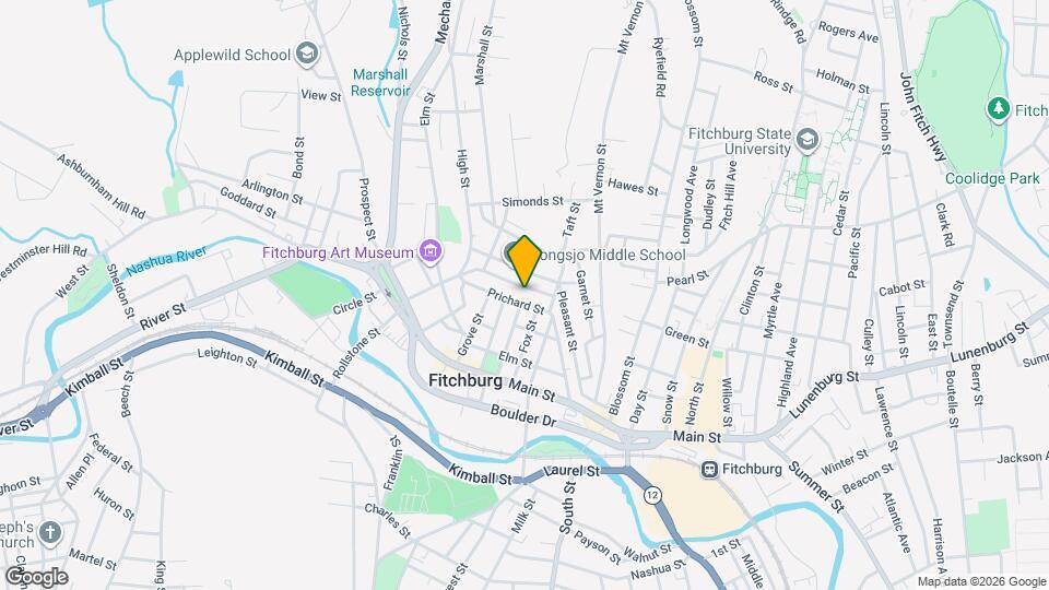 128 Prichard St Map and Location Details