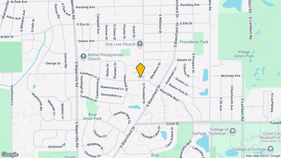 1485 Johnstown Ln Map and Location Details