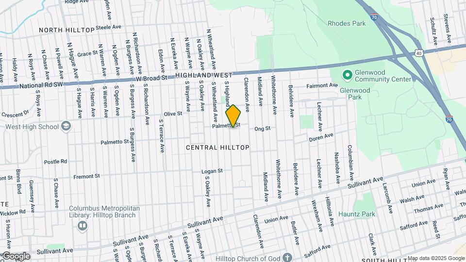 184-188 S Highland Ave Mapa y Detalles de la Ubicación