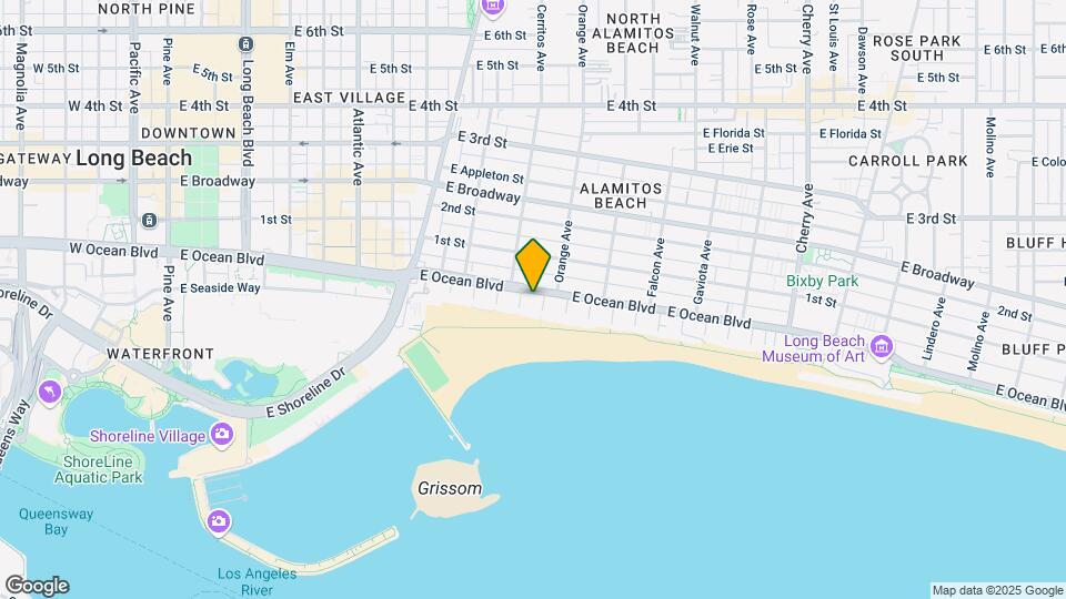 1140 E Ocean Blvd Map and Location Details