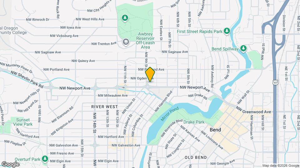 844 NW Newport Ave Map and Location Details