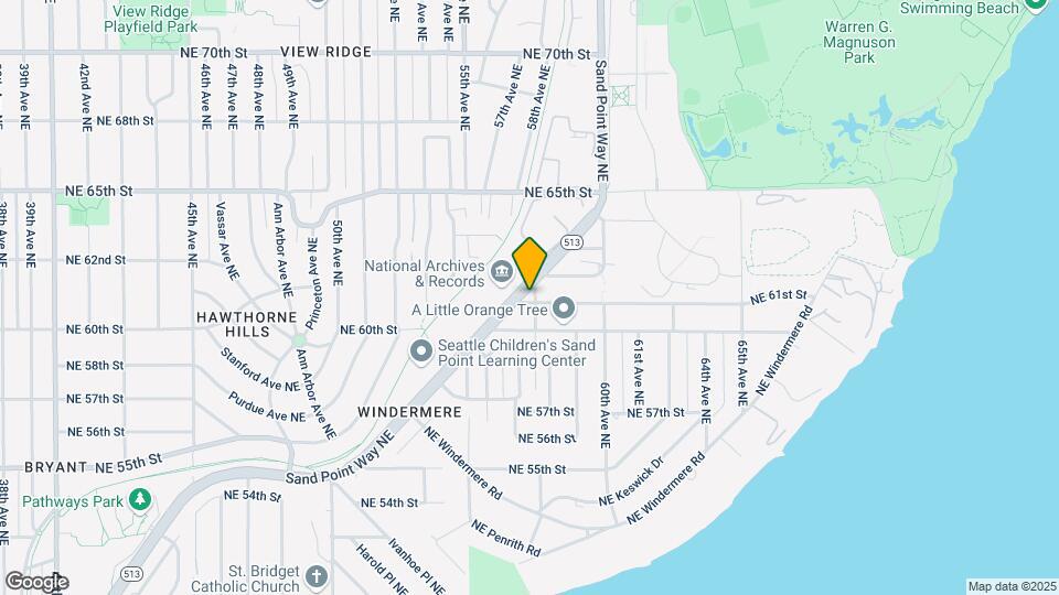 5636 NE 61st St Map and Location Details