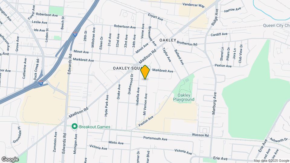 3865 Mount Vernon Ave Map and Location Details