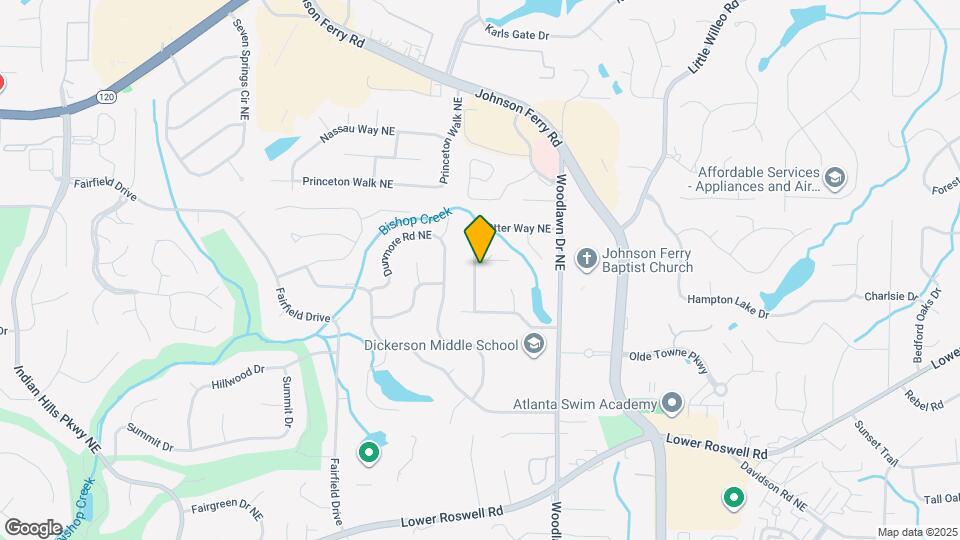 4502 Lashley Ct NE Map and Location Details