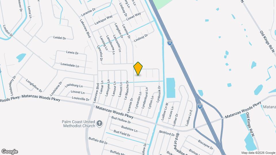 10 Lyons Pl Map and Location Details