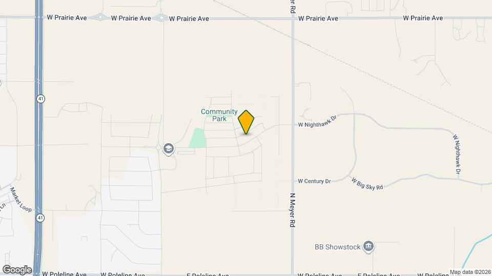 5321 E Hope Ave Map and Location Details