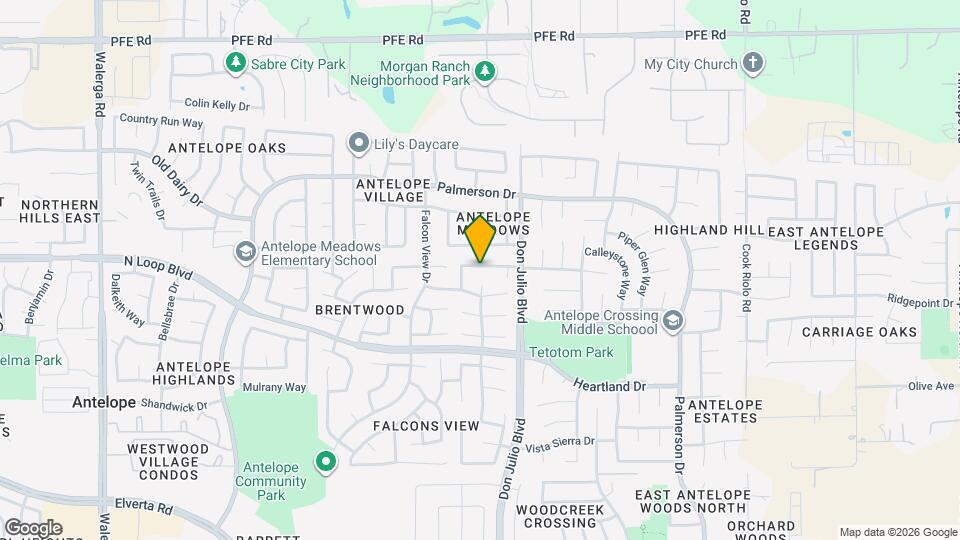 8374 Hillsbrook Dr Map and Location Details