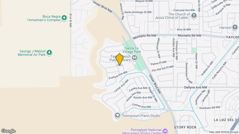 5700 Carrick St NW Map and Location Details