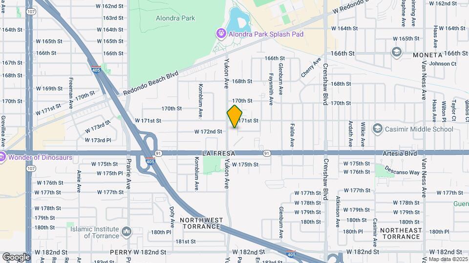 17203 Patronella Ave Mapa y Detalles de la Ubicación