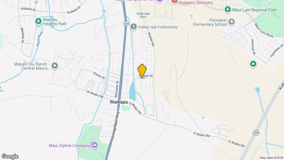 106 Nokekula Loop Mapa y Detalles de la Ubicación