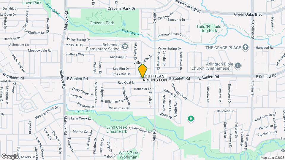 605 Red Coat Ln Mapa y Detalles de la Ubicación