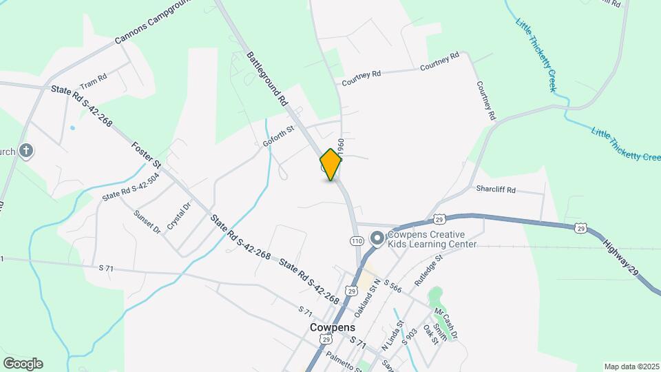 165 Battleground Rd Map and Location Details