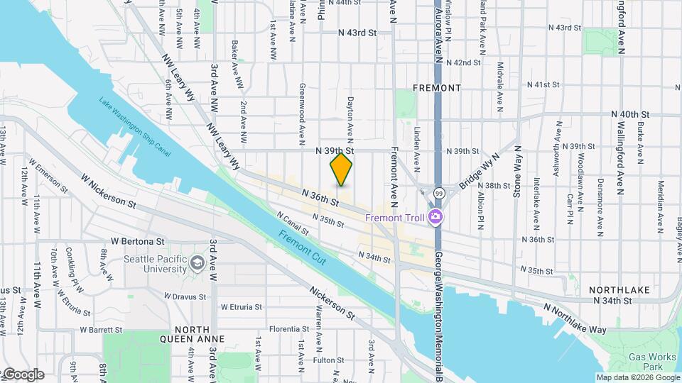 3606 Francis Ave N Mapa y Detalles de la Ubicación