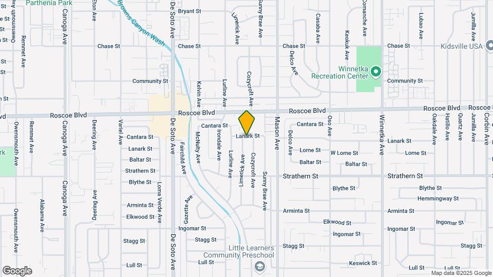8146 Limerick Ave Map and Location Details