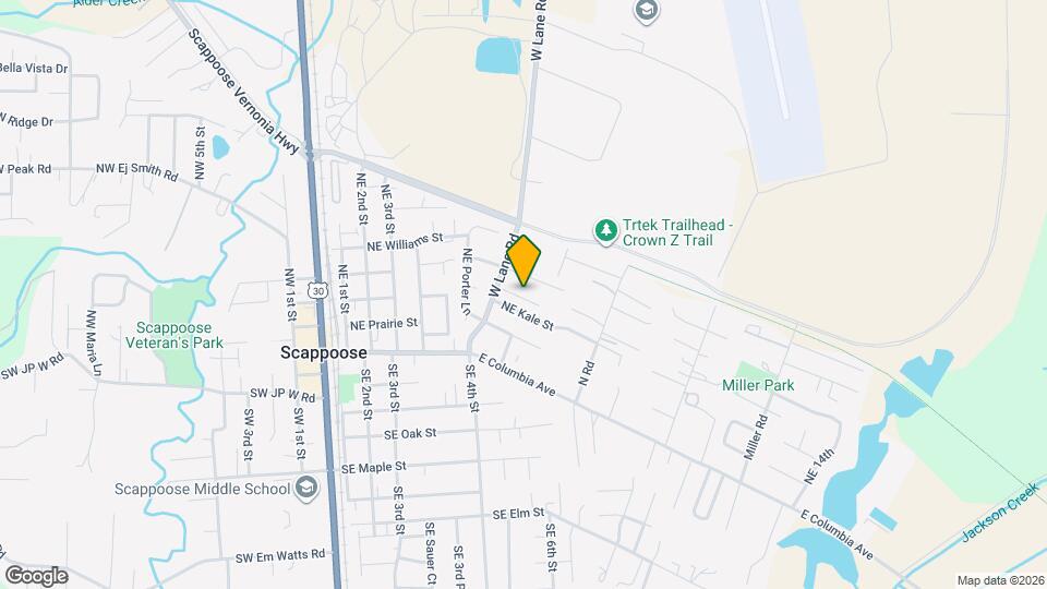 33871 NE Blossom Dr Map and Location Details