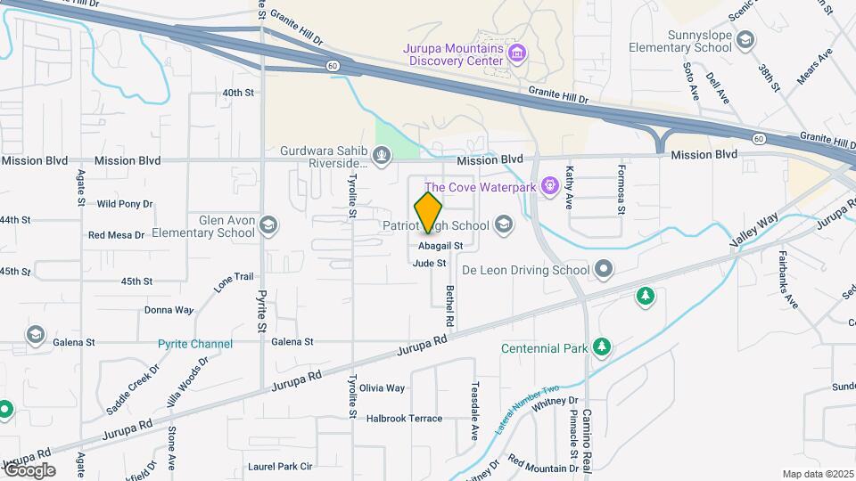 7837 Abigail Rd Map and Location Details
