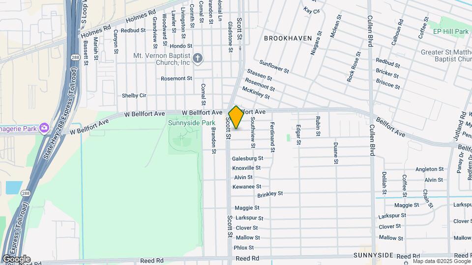 4008 Elmwood St Map and Location Details