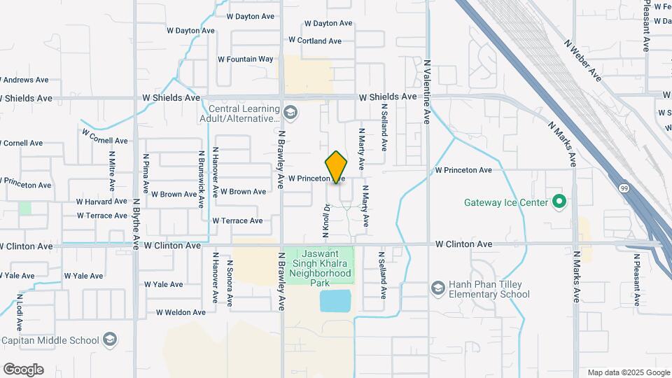 2555 N Dewey Ave Map and Location Details