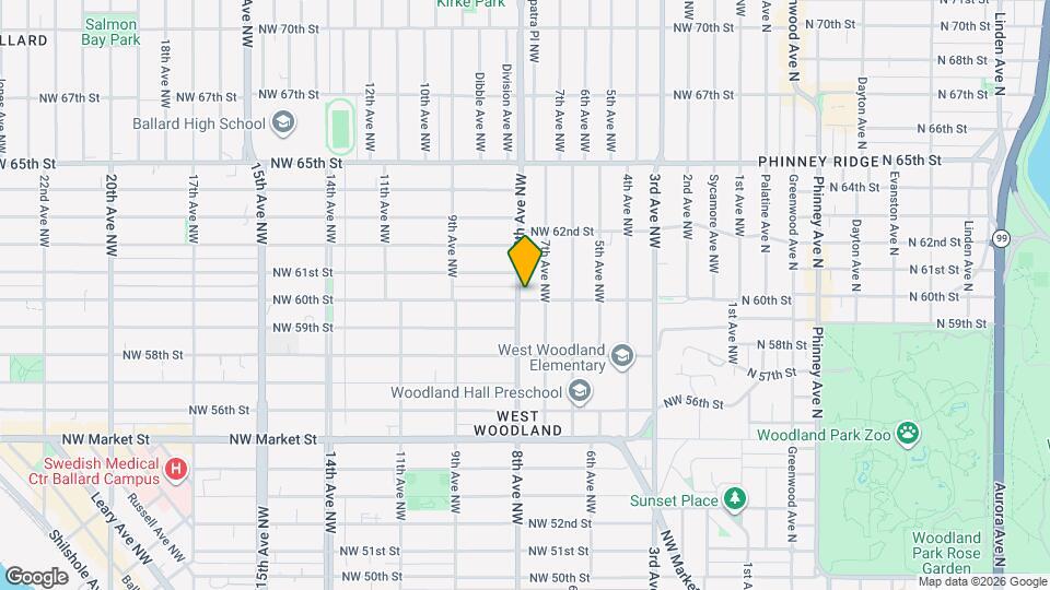 718 NW 60th St Map and Location Details